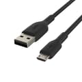Miniatyrbild 2 av 4: USB till mikro-USB-kabel Ladda och synkronisera Certifierad USB-IF 1 meter Belkin Svart