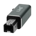 Miniatyrbild 2 av 4: USB-C till USB-B-adapter - LinQ - Vit - Plug and Play - MIDI-stöd - Inbyggd teknik