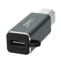 Miniatyrbild 1 av 4: USB-C till USB-B-adapter - LinQ - Vit - Plug and Play - MIDI-stöd - Inbyggd teknik