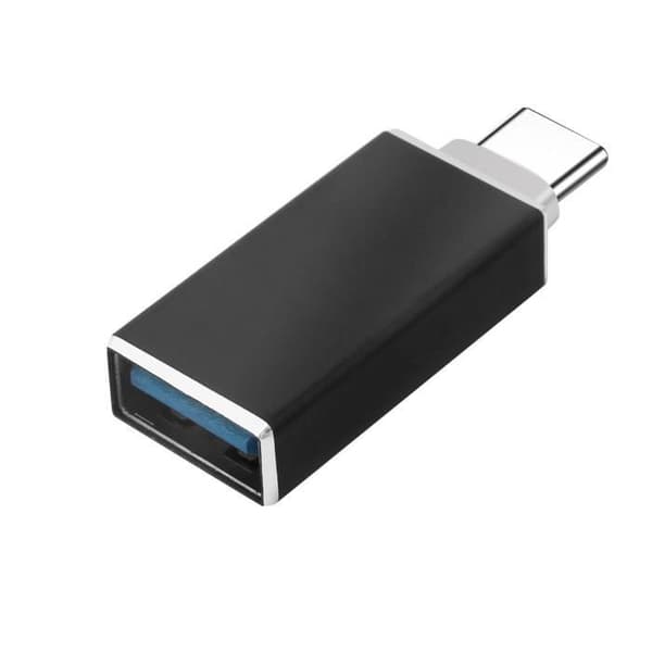 USB till USB-C OTG Adapter Svart OTG Adapter Kabel