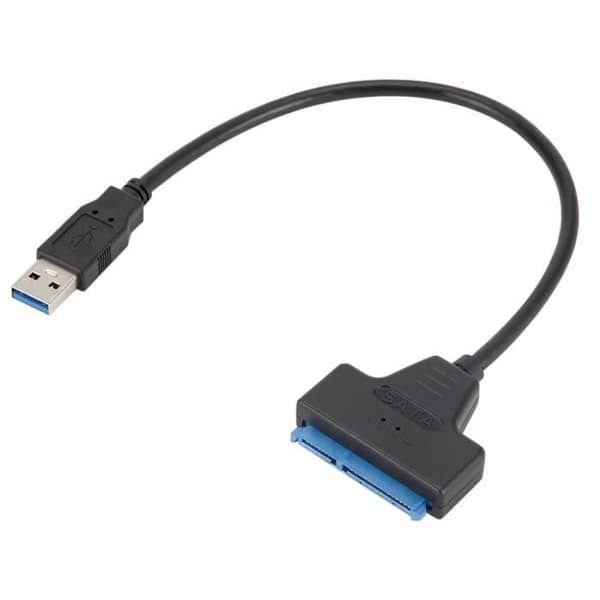 USB 3.0 till SATA III 22-stifts adapter för bärbar dator