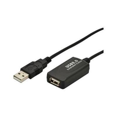 USB-kabelförlängning - ASSMANN Electronic - DA-70130-4 - 5 m - Aktiv kabel (signalregenerering)