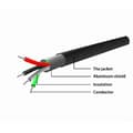 Miniatyrbild 2 av 4: USB-kabel - Cablexpert - UAS-DB9M-02 - 1,5 m - USB (M) till DB-9 (M) - Svart
