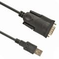 Miniatyrbild 1 av 4: USB-kabel - Cablexpert - UAS-DB9M-02 - 1,5 m - USB (M) till DB-9 (M) - Svart