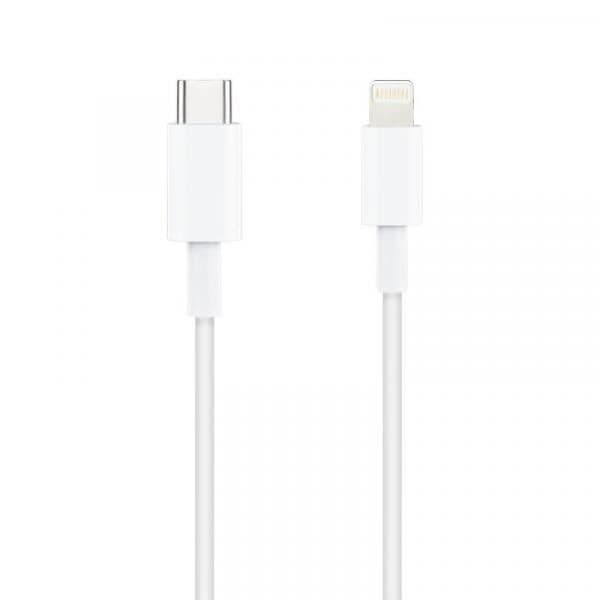 Nanokabel 10.10.0600. Kabellängd: 0,5 m, Kontakt 1: Lightning, Kontakt 2: USB C. Vikt: 16 g. Antal: 1 stycke(r),