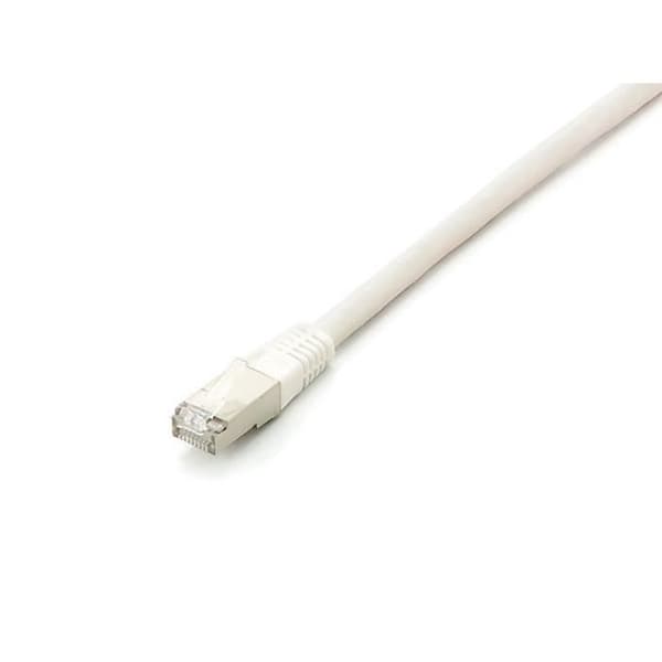 Vit nätverkskabel 1m Cat6a S-FTP (S-STP) - UTRUSTNING