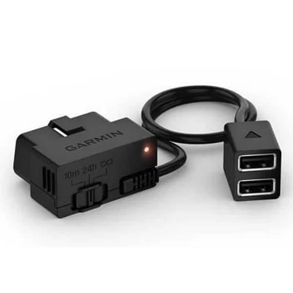 Garmin Konstant Strömkabel Svart