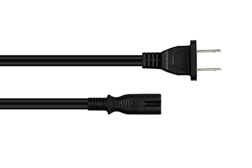 Alcasa P4070-S018 Strømkabel Sort 1,8 m NEMA 1-15P C7-kobling (P4070-S018)