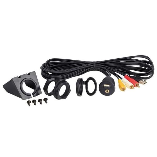 3,5 mm Aux + USB &gt; Cinch / USB