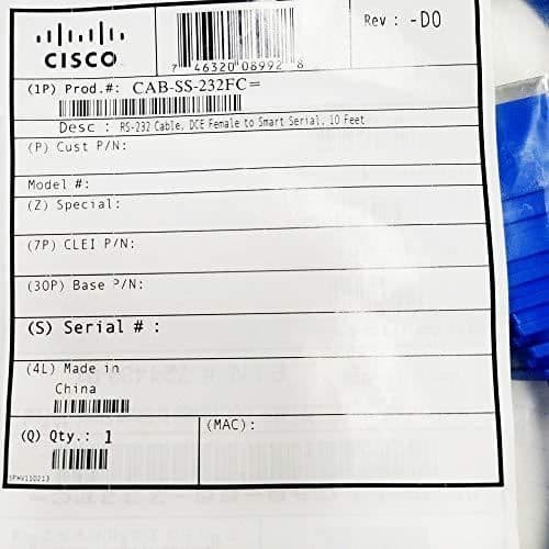 Cisco Cable/DCE Hane RS-232&gt;Smart Ser 3m