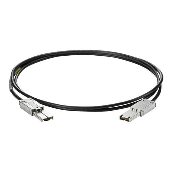 Dataöverföringskabel - HPE - 4 m - SFF-8088 - Extern enskanals SAS - Svart