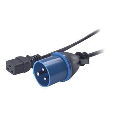 APC AP9876 Standard nätsladd - 2,50 m - 250 V AC - Svart