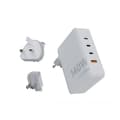 Miniatyrbild 2 av 6: Xtorm 140W GaN-Ultra USB-C-laddare med GaN-teknik, 2 USB-C PD-portar, inkluderar 20W USB-C PD-kabel och adaptrar