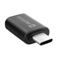 Miniatyrbild 1 av 4: USB-C till USB Hon OTG Adapter Dataöverföring och laddning Swissten