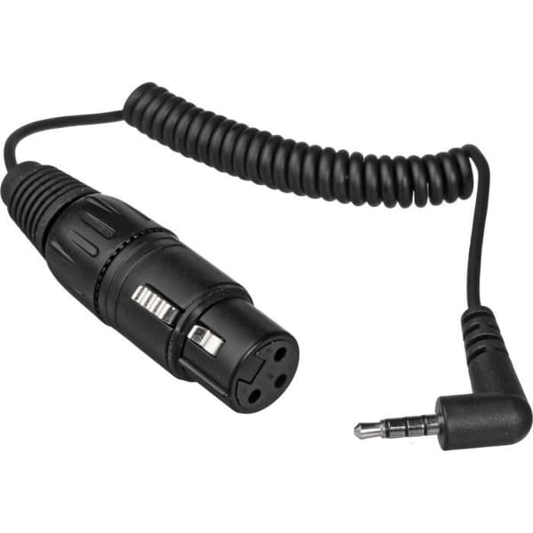 Kabel XLR FEMALE till JACK 3,5 MM ARMBÅGE