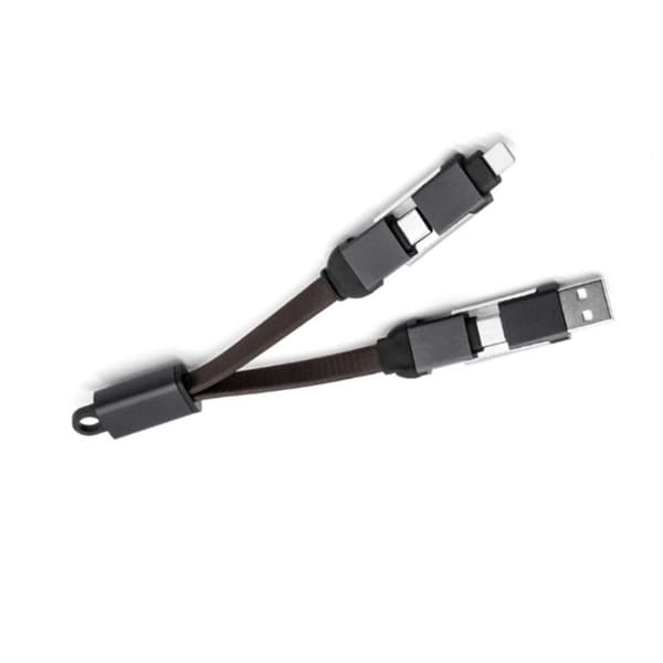 INF 4-i-1 nøkkelring ladekabel (hurtiglading) MA-099