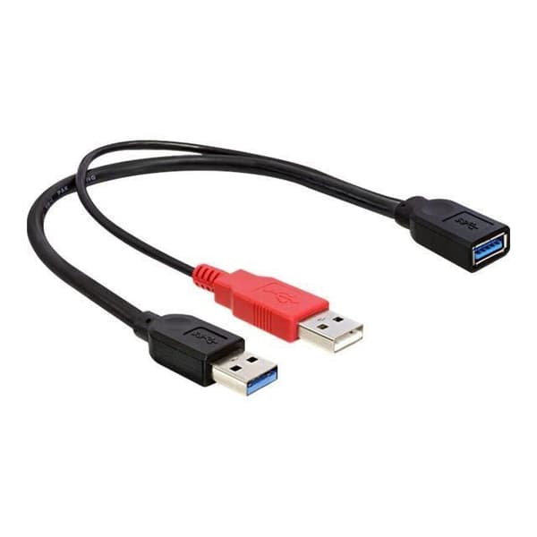 USB-kabel - DeLOCK - 30 cm - USB 3.0