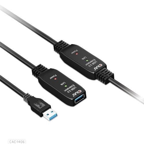 CLUB3D CAC-1406 USB-KABEL 15 M USB 3.2 GEN 1 (3.1 GEN 1) USB A SVART