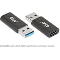 Miniatyrbild 5 av 5: Club 3D USB 3.2 Typ A &lt;&gt; USB 3.2 Typ C-adapter