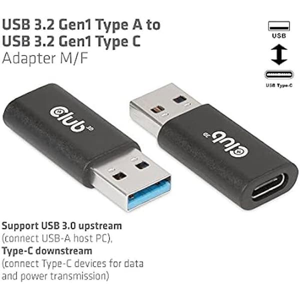 Club 3D USB 3.2 Typ A <> USB 3.2 Typ C-adapter