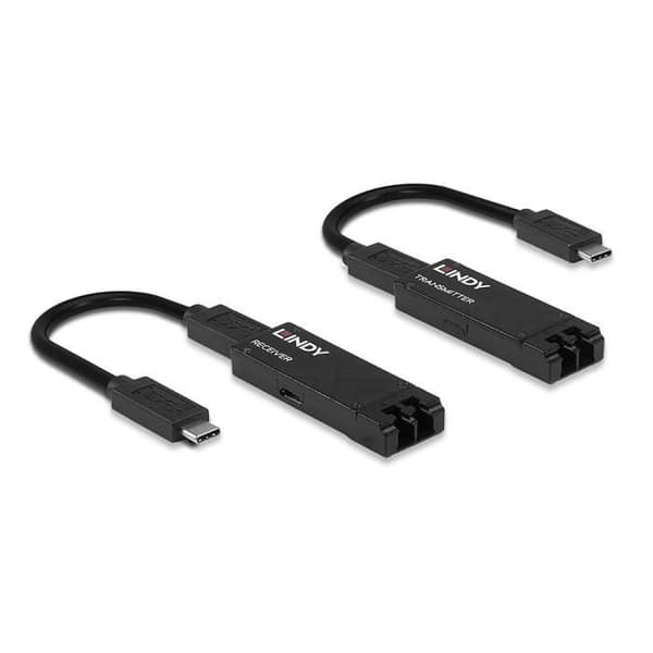 OPTISK FIBERFÖRlängare USB 3.2 TYP C, 100M LINDY