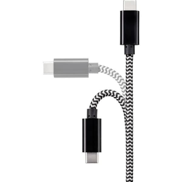 Renkforce USB-kabel USB 2.0 USB-C® hane 0,50 m svart RF-4598416