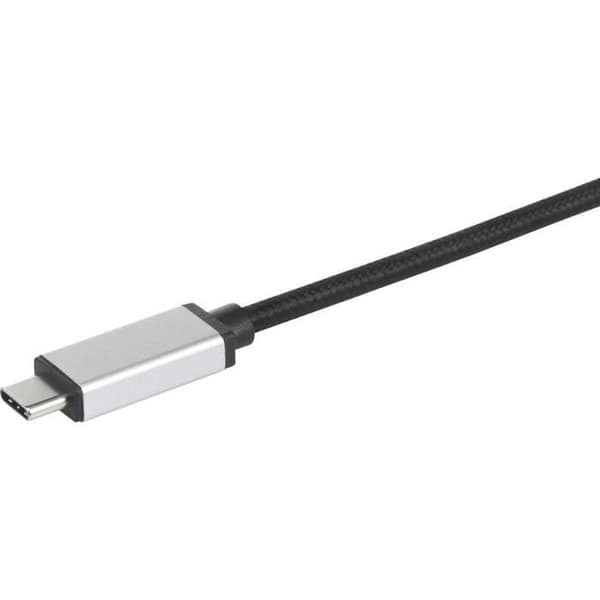 USB-C™ hane till USB 3.0 hona typ A anslutningskabel - RENKFORCE - RF-USBA-MS-01 mantlad
