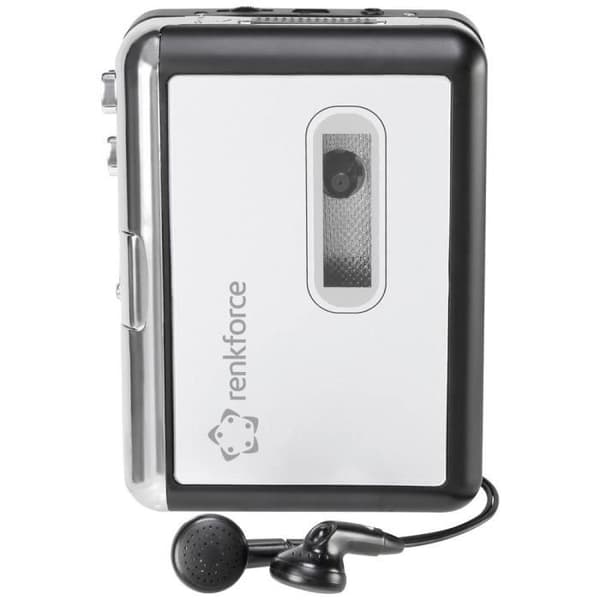 Renkforce RF-CP-170 Digital Audio Cassette Converter med hörlurar