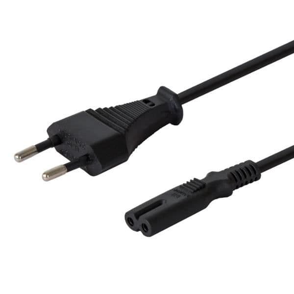 SAVIO CL-105 SVART ELEKTRISK KABEL 3M 2-PIN TERMINALBLOCKKOPPLING