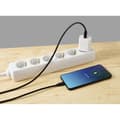Miniatyrbild 4 av 4: Renkforce USB-laddningskabel - USB 2.0 - USB-A hane/USB-C® hane - 1,80 m - Svart
