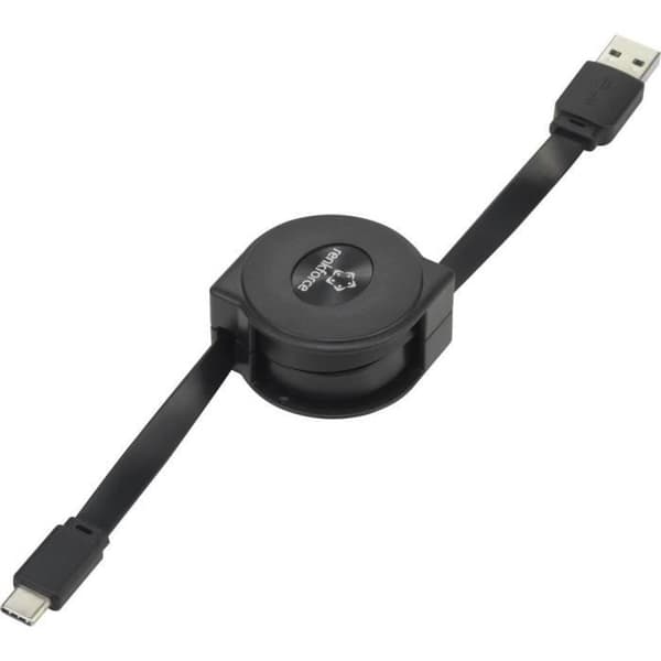 Renkforce USB-kabel USB 3.2 Gen1 (USB 3.0) USB-C hane, USB-A hane 80,00 cm svart RF-4352328