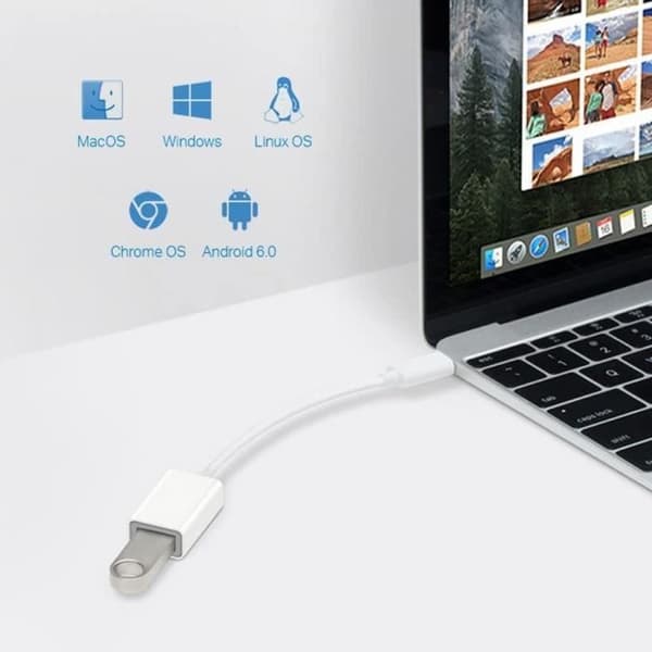 USB 3.0 typ-C till USB typ-A-adapter - TP-LINK - Kompatibel med Windows, Mac OS, Chrome OS, Linux OS och Android 6.0 - UC400