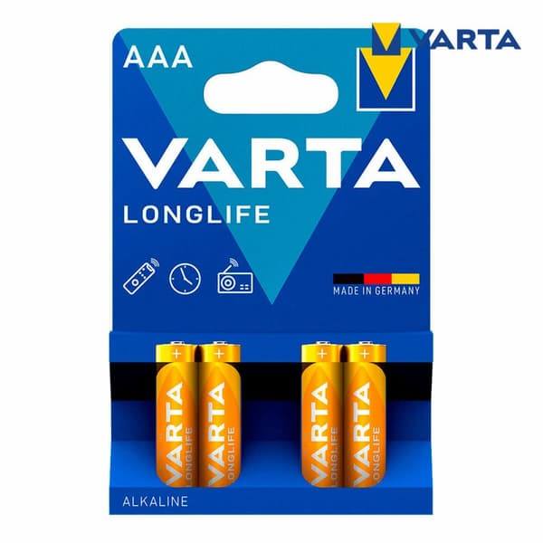 Alkalinebatterier Varta 4103 1,5 V AAA (4 enheder)