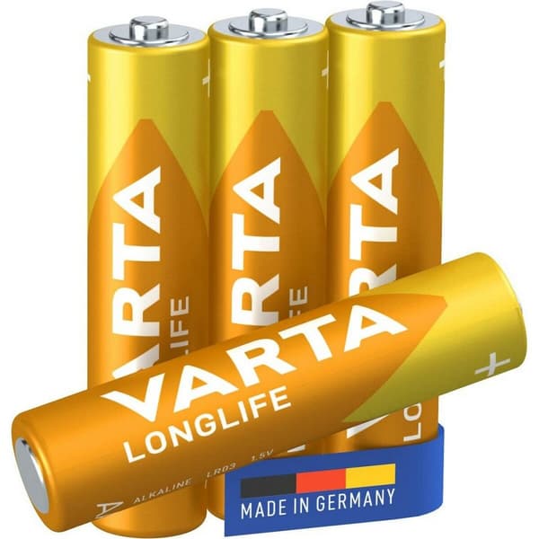 Alkalinebatterier Varta 4103 1,5 V AAA (4 enheder)