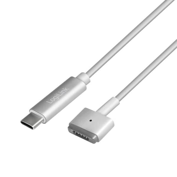 USB-kabel - LogiLink - PA0226 - 1,8 m - USB C - 87 W - Silver