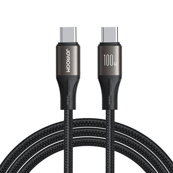 USB-C till Type-C-kabel, 100W snabbladdning, 1,2m - JoyRoom - Svart
