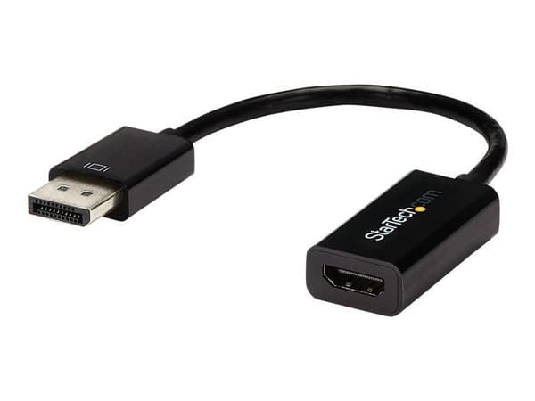 STARTECH.COM DisplayPort 1.2 till HDMI 4K Aktiv adapter för DP-kompatibel stationär eller bärbar dator