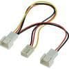 Akasa 3-stifts splitterkabel - kabel och adapter