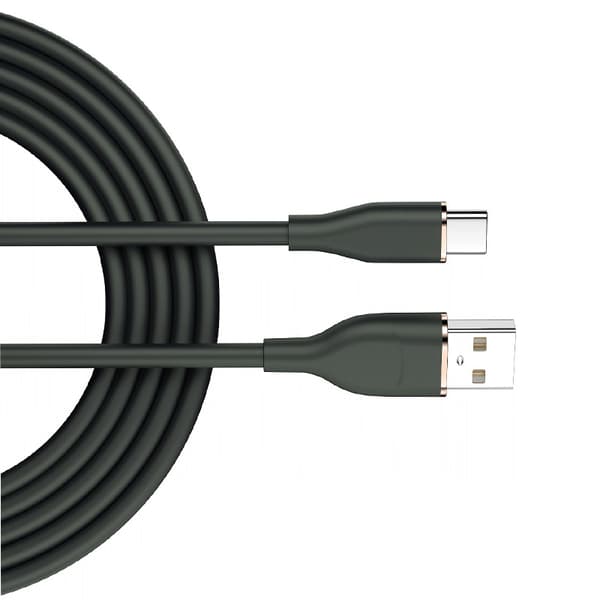 INF Snabbladdningskabel - 2m - Real Silikon Type-C till Type-C 60W