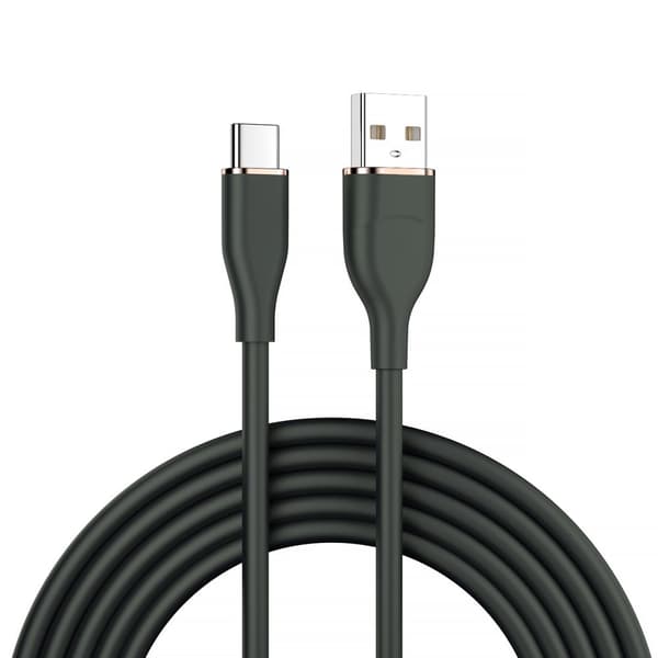 INF Snabbladdningskabel - 2m - Real Silikon Type-C till Type-C 60W