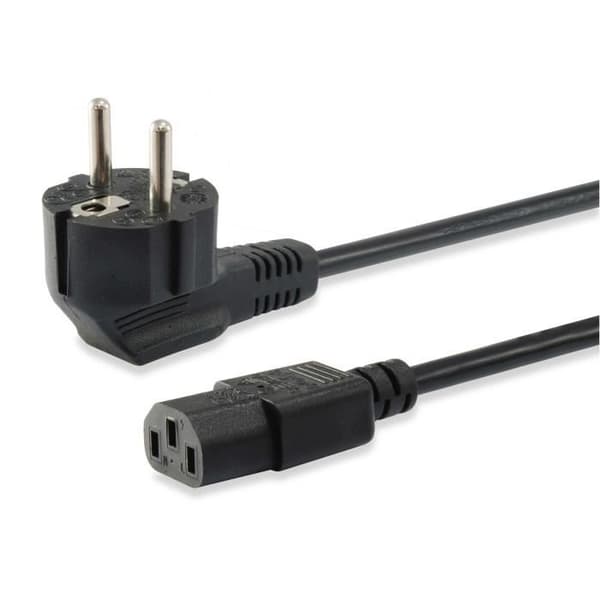 UTRUSTNING 112121 SVART ELKABEL 3 M TYP F-HALS STRÖMSTAG