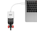 Miniatyrbild 2 av 2: USB Typ C-konverter - LINDY - VGA - Vit - 2 års garanti - DisplayPort Alternativt läge