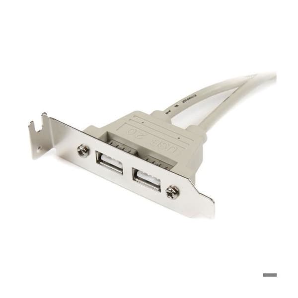 USB 2.0-adapter - STARTECH.COM - 2 USB A-portar - Låg profil - IDC 5 stift - Livstidsgaranti