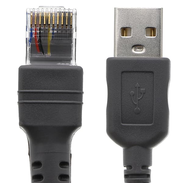 USB-kabel USB til RJ45 til Honeywell / Zebra / Symbol 5m
