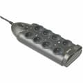 Miniatyrbillede 3 af 4: Schuko 8 Way multistikdåse INFOSEC S8 Sort