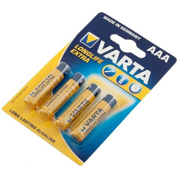Alkalinebatterier Varta 4103 1,5 V AAA (4 enheder)
