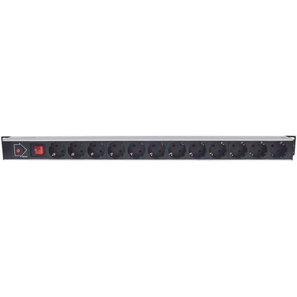 Schuko 27" 12-suuntainen haaroitusadapteri Intellinet 714044 (1,8 m)