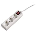 Pikkukuva 1 / 2: Schuko 3-suuntainen haaroitusadapteri Hama 69030382 Valkoinen
