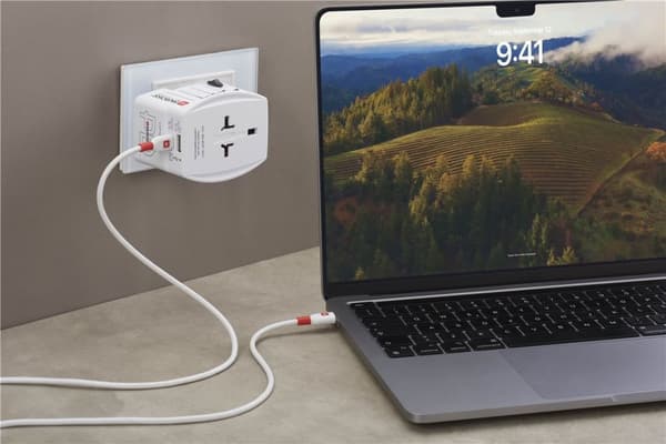 Reiseadapter MUV USB AC 45 PD