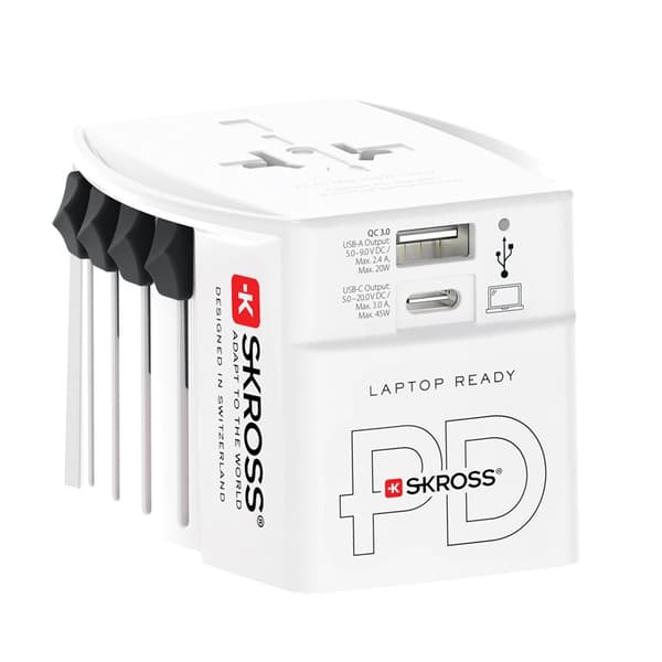 Rejseadapter MUV USB AC 45 PD